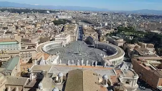 Free download Rome St PeterS Square -  free free photo or picture to be edited with GIMP online image editor