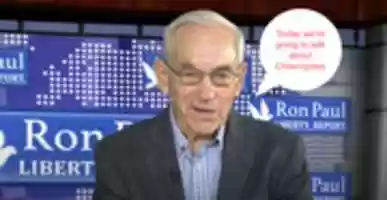 Free download Ron Paul Talks About Clown Gress. free photo or picture to be edited with GIMP online image editor