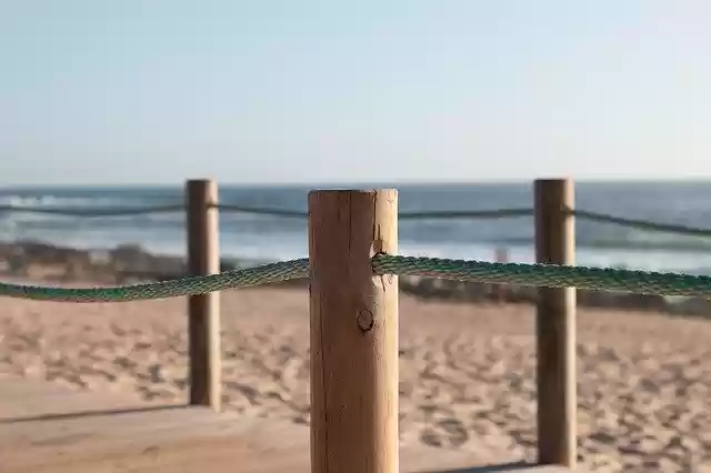 Free download Ropes Beach Mar -  free photo or picture to be edited with GIMP online image editor