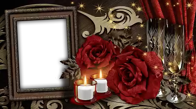 Free download Rose Red Wine Glasses -  free illustration to be edited with GIMP free online image editor