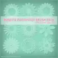 Free download rosette-brushes.large free photo or picture to be edited with GIMP online image editor
