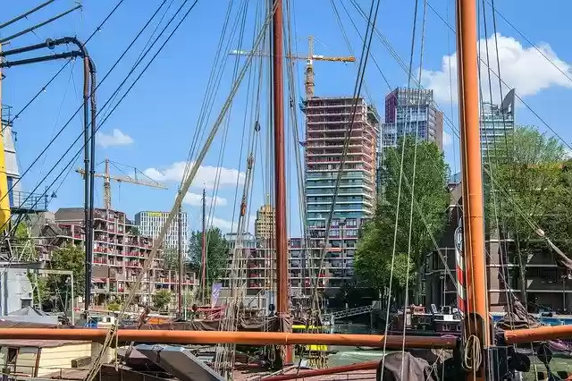 Free download Rotterdam City Port -  free photo or picture to be edited with GIMP online image editor