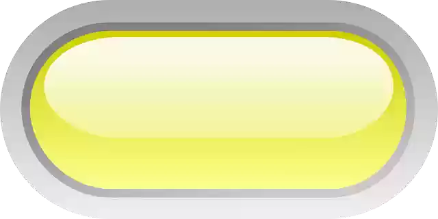 Free download Rounded Led Yellow - Free vector graphic on Pixabay free illustration to be edited with GIMP free online image editor