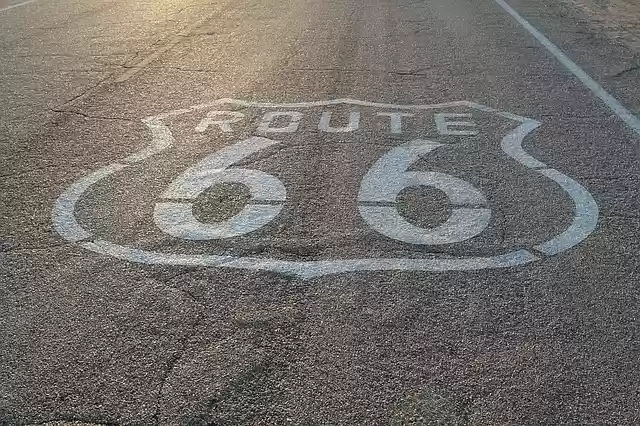 Free download route 66 highway desert travel free picture to be edited with GIMP free online image editor