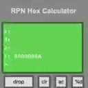 RPN Hex Calculator  screen for extension Chrome web store in OffiDocs Chromium
