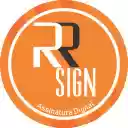 RRSign  screen for extension Chrome web store in OffiDocs Chromium