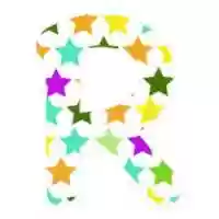 Free download R Weekly Logo Version 1 SVG free photo or picture to be edited with GIMP online image editor