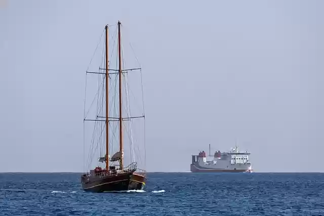 Free download sailboat ferry cargo ship sea free picture to be edited with GIMP free online image editor