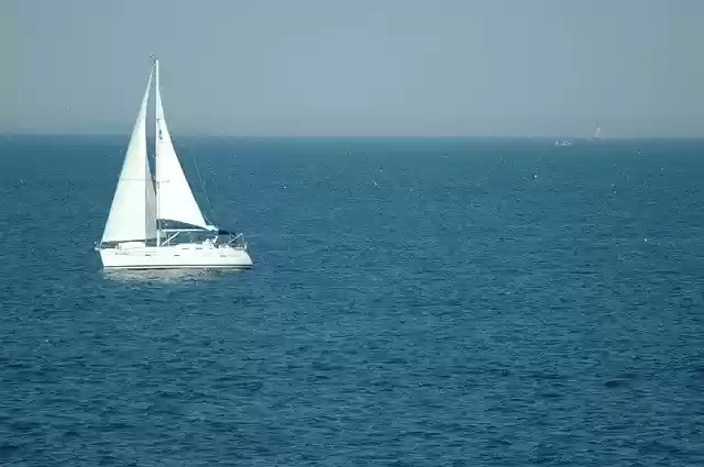 Free download Sailboat Water Ocean -  free photo or picture to be edited with GIMP online image editor
