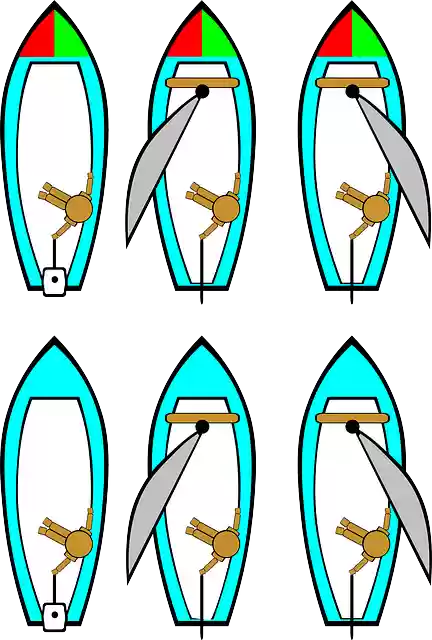 Free download Sailing Boating Coxswain Sail - Free vector graphic on Pixabay free illustration to be edited with GIMP free online image editor