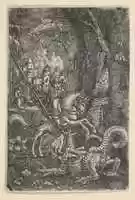 Free download Saint George Killing the Dragon free photo or picture to be edited with GIMP online image editor