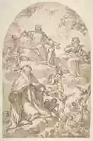Free download Saint Gregory the Great Interceding for Souls in Purgatory free photo or picture to be edited with GIMP online image editor
