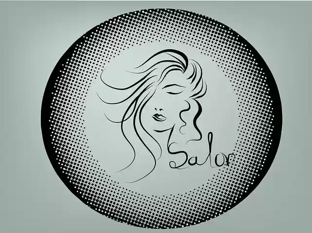 Free download Salon Hair Fashion -  free illustration to be edited with GIMP free online image editor