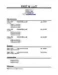 Free download Sample Resume Template DOC, XLS or PPT template free to be edited with LibreOffice online or OpenOffice Desktop online