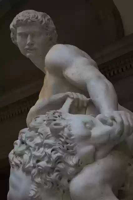 Free download Samson Sculpture Bible -  free photo or picture to be edited with GIMP online image editor