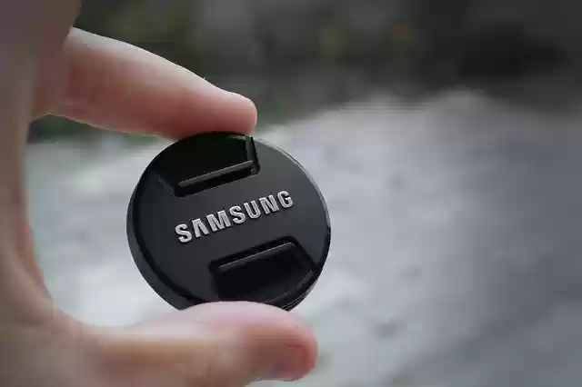Free download Samsung Lens Cover free photo template to be edited with GIMP online image editor