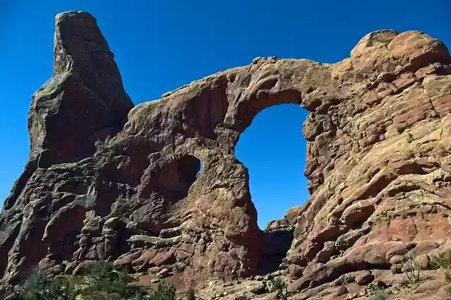 Free download Sandstone Fin Turret Arch -  free photo or picture to be edited with GIMP online image editor