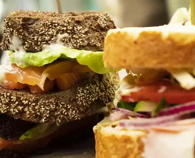Free download Sandwiches Lunch Food -  free free photo or picture to be edited with GIMP online image editor