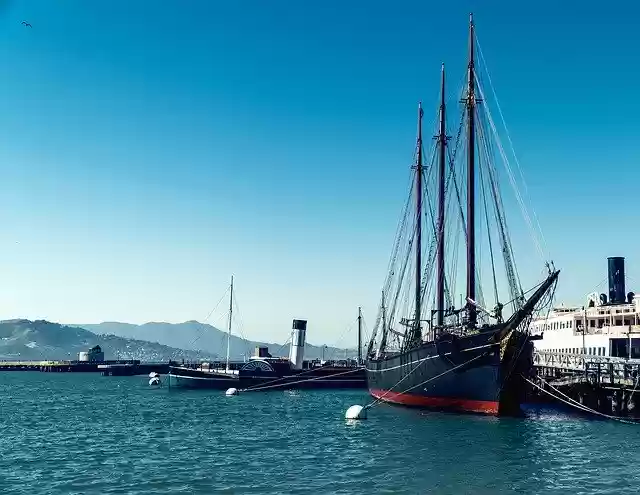Free download San Francisco Tall Ship Bay -  free photo or picture to be edited with GIMP online image editor