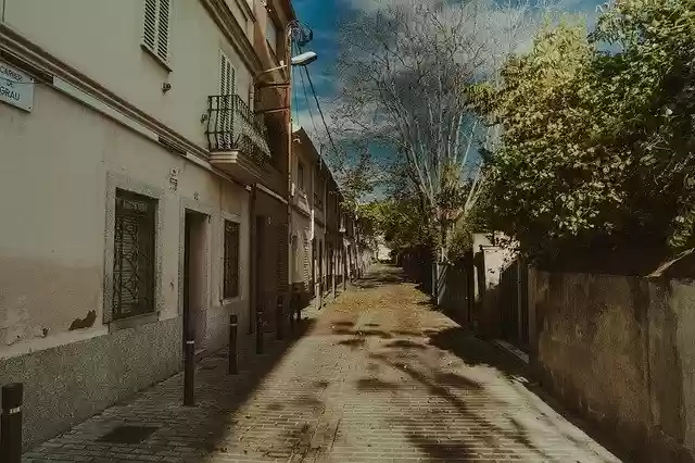 Free download Sant Andreu District Autumn -  free free photo or picture to be edited with GIMP online image editor