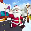 Santa Runner HTML5 Game  screen for extension Chrome web store in OffiDocs Chromium