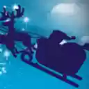 Santas Night Flight Theme  screen for extension Chrome web store in OffiDocs Chromium