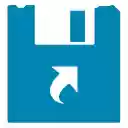 Save as Shortcut  screen for extension Chrome web store in OffiDocs Chromium