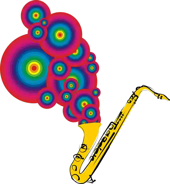 Free download Saxophone Music Instrument -  free illustration to be edited with GIMP online image editor