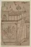 Free download Scene from a Ragamala or Barahmasa free photo or picture to be edited with GIMP online image editor