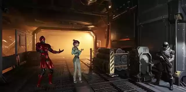 Free download Science-Fiction Corridor -  free free photo or picture to be edited with GIMP online image editor