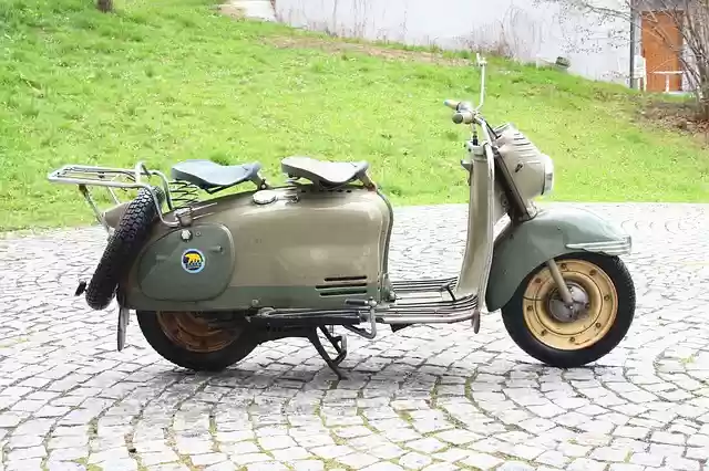 Free download scooter motorcycle antique car puch free picture to be edited with GIMP free online image editor