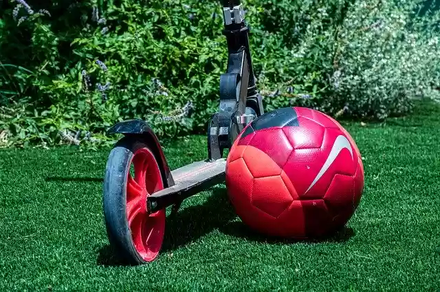 Free download Scooter Nike Soccer Ball -  free photo or picture to be edited with GIMP online image editor
