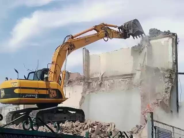 Free download Scraper Works Building -  free free photo or picture to be edited with GIMP online image editor