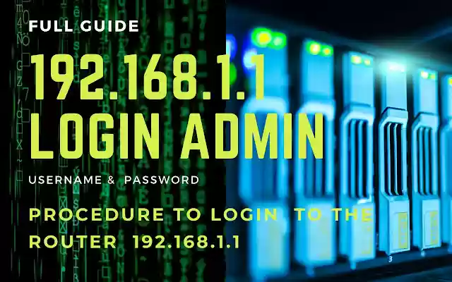 192.168.1.1 Login Admin  from Chrome web store to be run with OffiDocs Chromium online