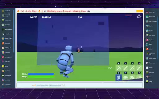 1v1 Unblocked Lets Play!  from Chrome web store to be run with OffiDocs Chromium online