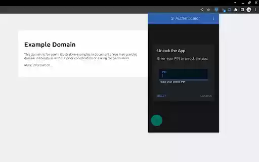 2! Authenticator  from Chrome web store to be run with OffiDocs Chromium online