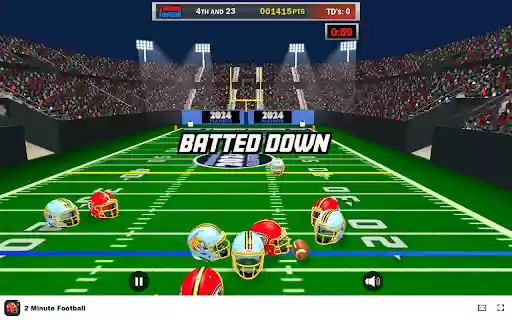 2 Minute Football Game Lead your team to victory in just two minutes! from Chrome web store to be run with OffiDocs Chromium online 2 Minute Football Game Lead your team to victory in just two minutes! from Chrome web store to be run with OffiDocs Chromium online