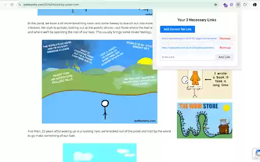 3 Links Only  from Chrome web store to be run with OffiDocs Chromium online