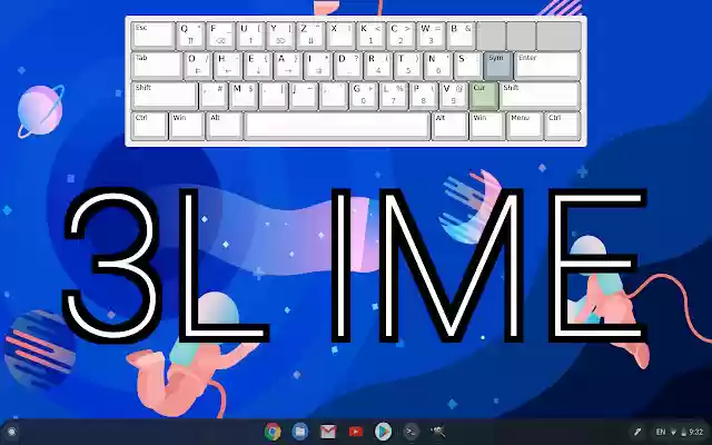 3l Keyboard Layout  from Chrome web store to be run with OffiDocs Chromium online