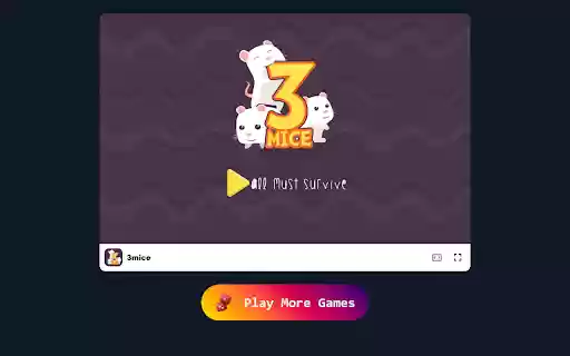 3mice Game in Browser Free  Offline available  from Chrome web store to be run with OffiDocs Chromium online
