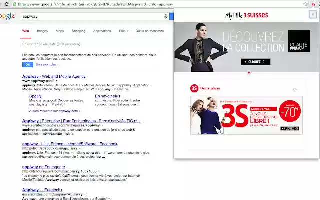 3suisses  from Chrome web store to be run with OffiDocs Chromium online