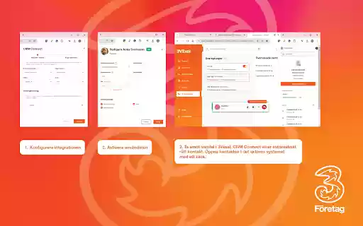 3Växel CRM Connect  from Chrome web store to be run with OffiDocs Chromium online