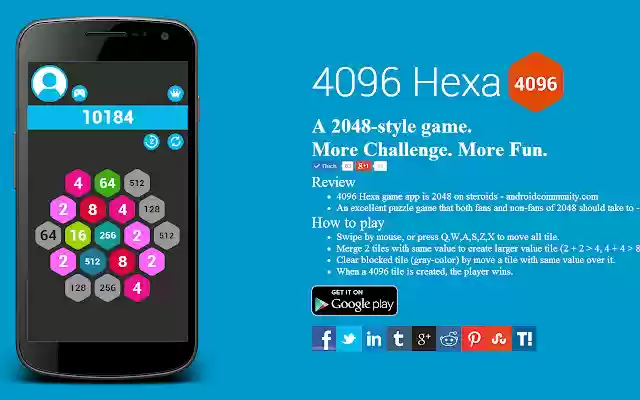 4096 Hexa de Chrome web store para ejecutarse con OffiDocs Chromium en línea