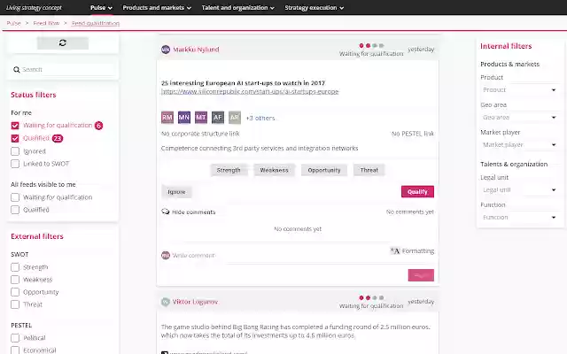 4Straction  from Chrome web store to be run with OffiDocs Chromium online