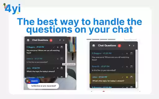 4yi  from Chrome web store to be run with OffiDocs Chromium online