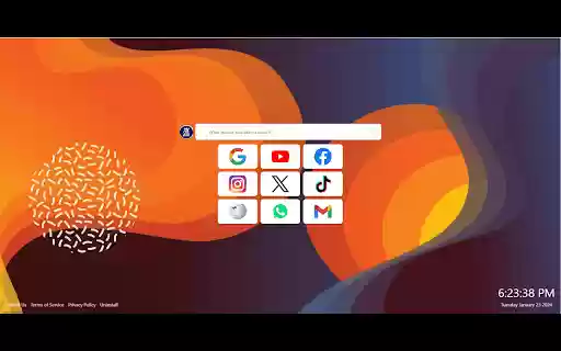 70s Retro Tab  from Chrome web store to be run with OffiDocs Chromium online