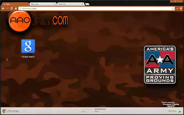 AAO Daily  from Chrome web store to be run with OffiDocs Chromium online