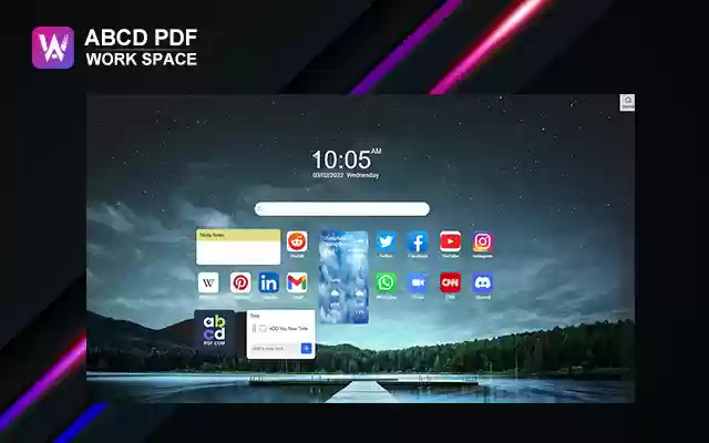 AbcdPDF Workspace from Chrome web store to be run with OffiDocs Chromium online AbcdPDF Workspace from Chrome web store to be run with OffiDocs Chromium online