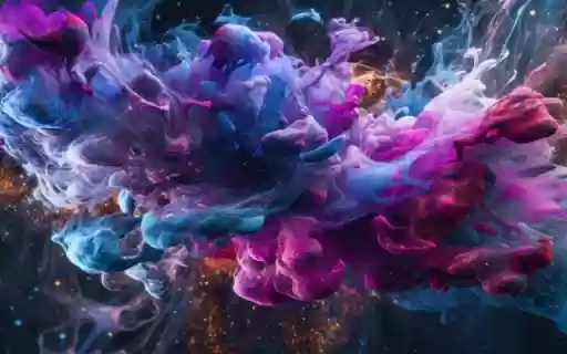 Abstract Cosmic Explosion  from Chrome web store to be run with OffiDocs Chromium online