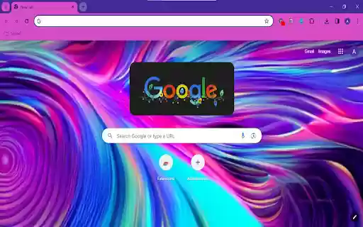 ক্রোম ওয়েব স্টোর থেকে অ্যাবস্ট্রাক্ট নেবুলা অফিডফোকস দিয়ে চালানো হবে ক্রোমিয়াম অনলাইনে